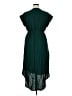 Shein 100% Polyester Solid Green Casual Dress Size XL - photo 2