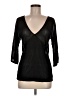 Ann Taylor Black 3/4 Sleeve Top Size M - photo 1