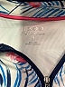IZOD Tropical Blue Cocktail Dress Size M - photo 7