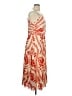 H&M 100% Polyester Tropical Orange Cocktail Dress Size XL - photo 4