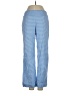 J. McLaughlin 100% Nylon Checkered-gingham Blue Casual Pants Size 0 - photo 1