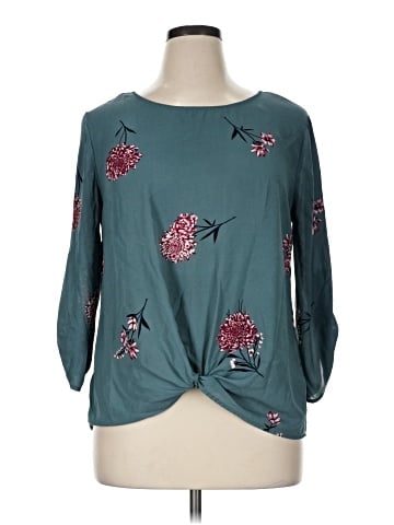 Pink Republic 3/4 Sleeve Top (view 1)