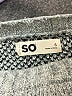 SO Stars Gray Pullover Sweater Size S - photo 7