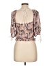 Free People Pink 3/4 Sleeve Blouse Size L - photo 2