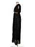 Lapogee 100% Rayon Polka Dots Black Casual Dress Size S - photo 5