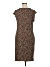 Talbots Animal Print Brown Casual Dress Size XL Petite - photo 2