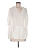 White + Warren White Poncho Size M - photo 1