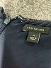 Ann Taylor 100% Polyester Print Black Casual Dress Size 14 - photo 7