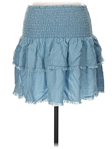 Aerie Denim Skirt (view 2)