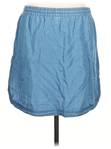 Merona Denim Skirt (view 2)