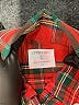 Crewcuts 100% Cotton Plaid Red Long Sleeve Button-Down Shirt Size 10 - photo 3