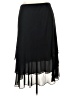Alex Evenings Solid Black Formal Skirt Size 2X - photo 2