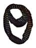 Unbranded Stripes Black Scarf One size - photo 1