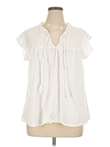 Lane Bryant Short Sleeve Blouse (view 1)