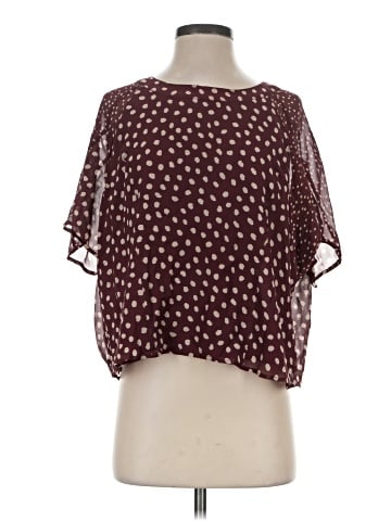 Madewell Short Sleeve Silk Top (view 1)