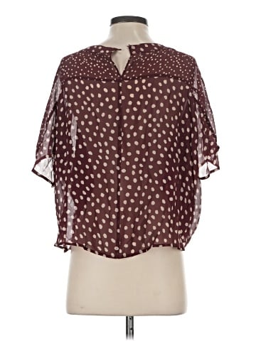 Madewell Short Sleeve Silk Top (view 2)