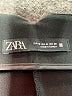 Zara Solid Black Dress Pants Size M - photo 7