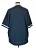 PacSun 100% Polyester Blue Short Sleeve Henley Size XL - photo 2