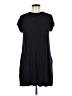 Soprano Solid Black Casual Dress Size M - photo 2