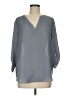 Chaus 100% Polyester Gray 3/4 Sleeve Blouse Size M - photo 1