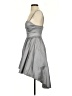 B. Darlin Metallic Silver Cocktail Dress Size 5 - 6 - photo 5