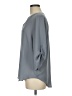Chaus 100% Polyester Gray 3/4 Sleeve Blouse Size M - photo 5