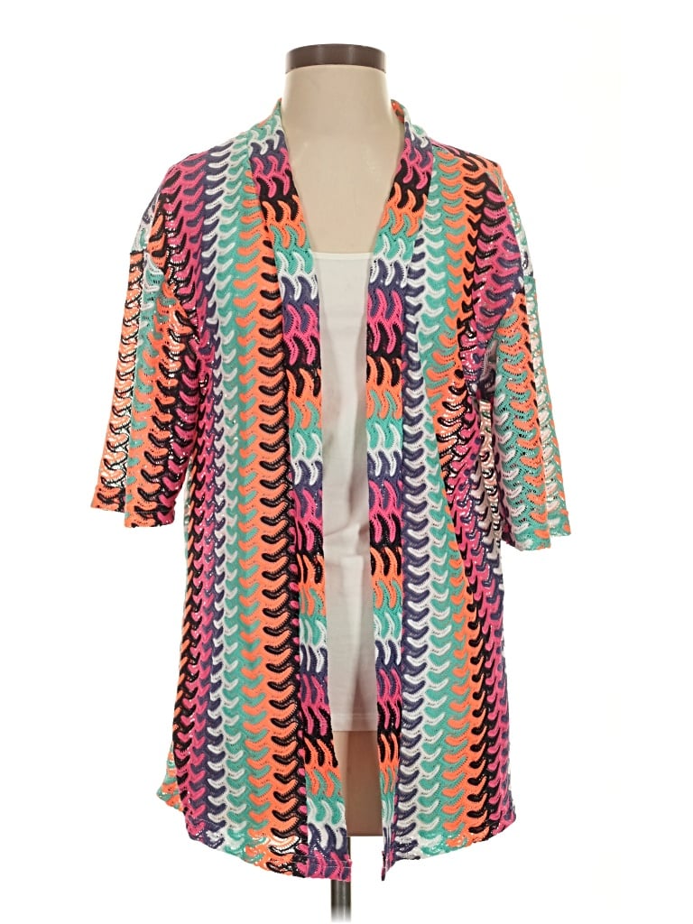 Pre-owned Shein Kimono In Orange