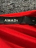 Amadi 100% Polyester Red Cocktail Dress Size S - photo 7