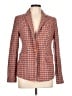 J.Crew Houndstooth Orange Wool Blazer Size 10 - photo 1
