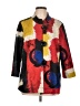 MULTIPLES Print Red Coat Size L - photo 1