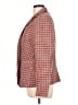 J.Crew Houndstooth Orange Wool Blazer Size 10 - photo 5