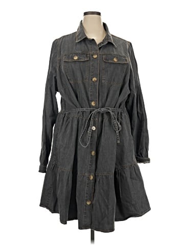 City Chic Casual Dress (view 1)