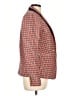 J.Crew Houndstooth Orange Wool Blazer Size 10 - photo 4
