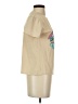 Romwe Tan Short Sleeve T-Shirt Size 4 - photo 4