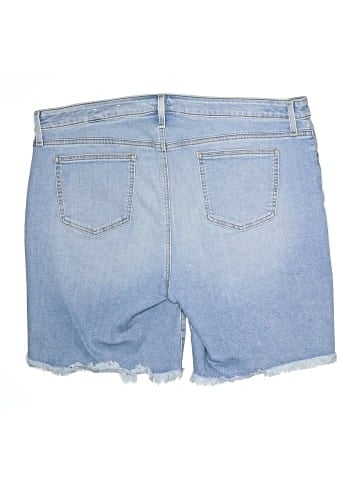 So Slimming by Chico's Denim Shorts (view 2)