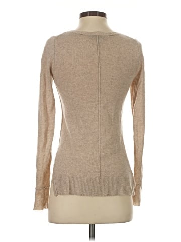 Aqua Cashmere Pullover Sweater (view 2)