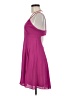 Express 100% Polyester Solid Pink Cocktail Dress Size 8 - photo 5