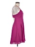Express 100% Polyester Solid Pink Cocktail Dress Size 8 - photo 4