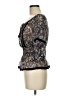 Guess Black 3/4 Sleeve Blouse Size M - photo 5