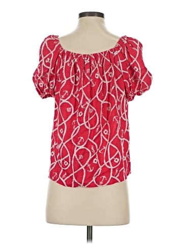 Land' n Sea Short Sleeve Blouse (view 2)