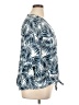 Chico's Blue 3/4 Sleeve Blouse Size XL (3) - photo 4