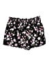 ABound 100% Rayon Floral Black Shorts Size XL - photo 2