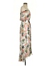 Drew 100% Polyester Floral Tan Cocktail Dress Size XS - photo 4