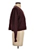 Hippie Rose Animal Print Burgundy Pullover Sweater Size XS - photo 4