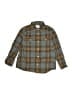 Crewcuts 100% Cotton Plaid Brown Long Sleeve Button-Down Shirt Size 4 - 5 - photo 1