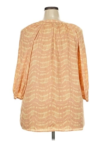 Simply Vera Vera Wang 3/4 Sleeve Blouse (view 2)