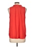 Violet & Claire 100% Polyester Red Sleeveless Blouse Size L - photo 2