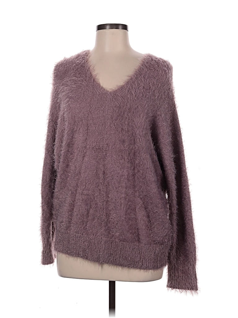 Pre-owned Fab'rik Pullover Sweater In Purple