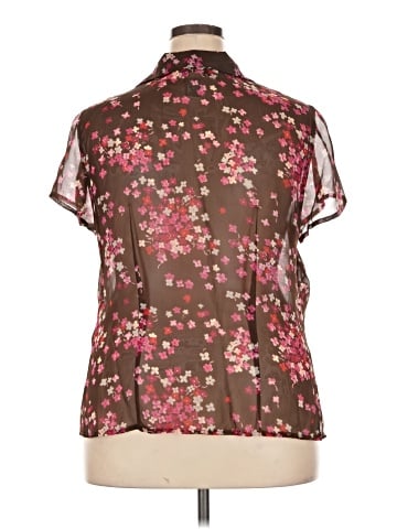 Sag Harbor Short Sleeve Blouse (view 2)