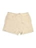 Barefoot Dreams 100% Polyester Solid Tan Khaki Shorts Size M - photo 1